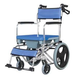 오픈메디칼카이앙 목욕용 휠체어 이동형변기 휠체어 WYK606LAY