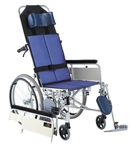 오픈메디칼미키 리클라이닝 침대형 알루미늄 휠체어 HAL-48 (22)
