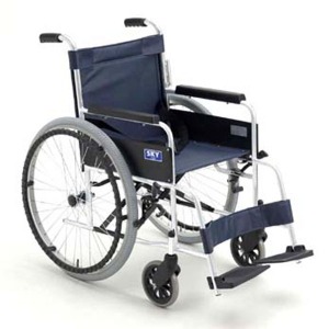 오픈메디칼미키메디칼 의료용 스틸 휠체어 표준형 MIKISKY-1 (15.4kg)