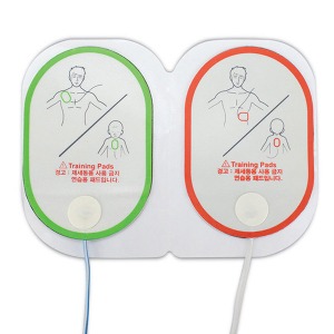 오픈메디칼메디아나 교육용 제세동기 T15 전용패드 AED 연습용 패드
