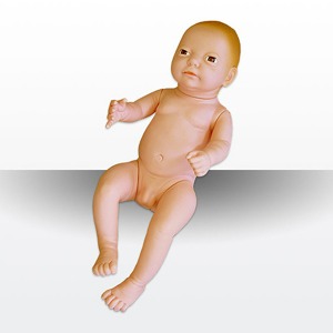 오픈메디칼간호교육 신생아 모형 kar-Y1 (1.1kg) 산모 보건 교육 실습