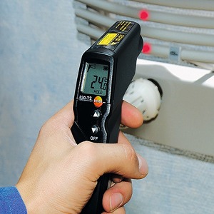 오픈메디칼Testo 고배율초점비 적외선온도계 testo 830-T2 온도 측정기